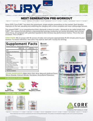 Core Nutritionals FURY™